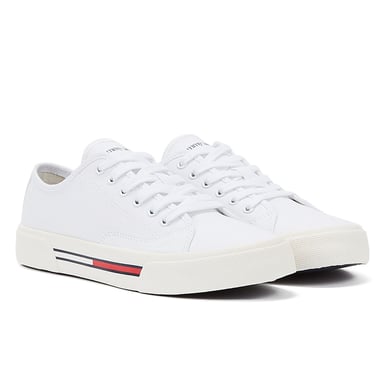 Tommy Hilfiger Tommy Jeans Low Cut Canvas Women's White Trainers