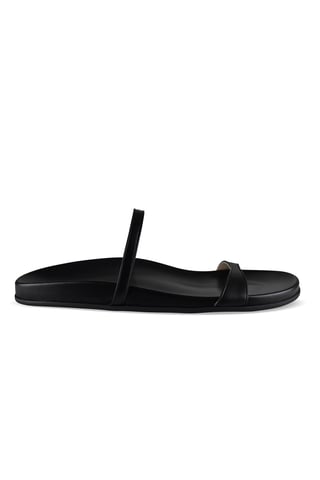 THE ROW Hugh sandals Black