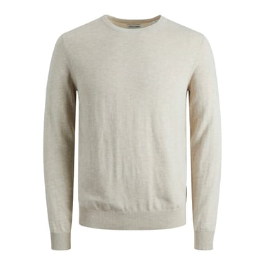 Jack & Jones Trui Emil Knit Crew Neck  Beige