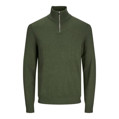 Jack & Jones Trui Emil Knit Half Zip  Green