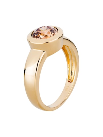 Orolino Ring Gold 750 mit natürlichem leicht braunen Brillant 2,0 ct.