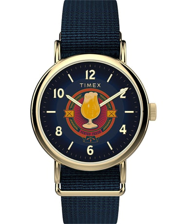 Timex Harry Potter X Timex Weekender Butterbeer Unisex Horloge Blauw TW2Y76100