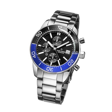 Alpha Sierra Horloge Navigator Silver