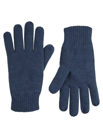 Petrol Industries - Ribbed Knitted Gloves Drive Men - Blue