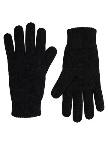 Petrol Industries - Ribbed Knitted Gloves Drive Men - Black