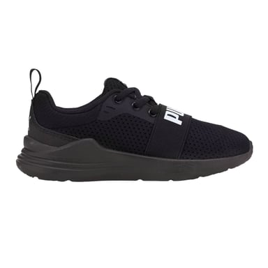 Puma Childrens/Kids Wired Run Trainers (Black/White)