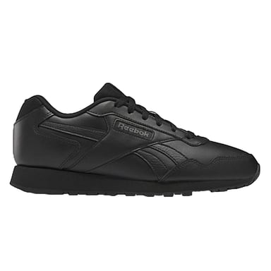 Reebok Mens Glide Leather Trainers (Black)