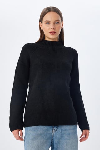 Knit Half Turtleneck Sweater