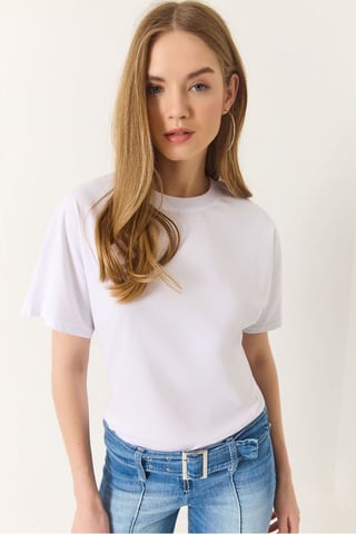 Cotton Crew Neck T-Shirt