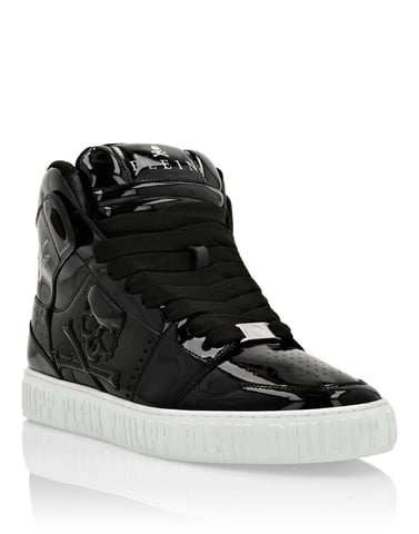 High-Top Sneakers Skull&Bones