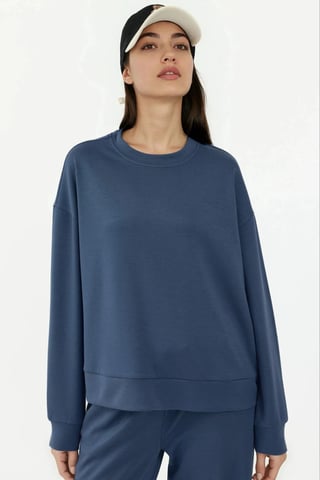 Modal Touch Basic Sweatshirt