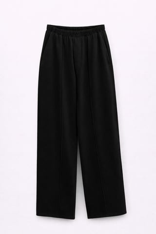 Elastic Waist Palazzo Pants