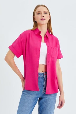 Short Sleeve Shirt with Pockets