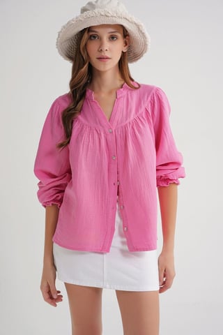 Muslin Cotton Shirt