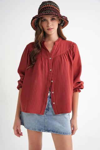 Muslin Cotton Shirt