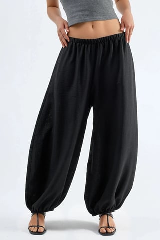 Low Waist Baggy Fit Jogger Pants