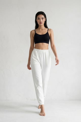 Elastic Waist Jogger Sweatpants