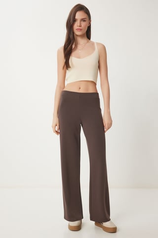 Regular Fit Elastic Waist Sweatpants