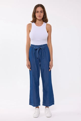 Hoogwaardige Flared Jeans met Lintenriem