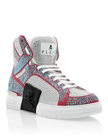 High-Top Sneakers Money Kicks