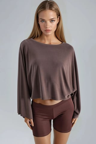 Loose Fit Boat Neck Blouse