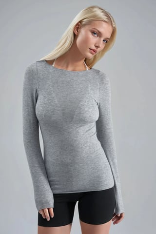 Slim Fit Boat Neck Blouse