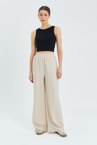 Soft Touch High Waist Wide Leg Pants