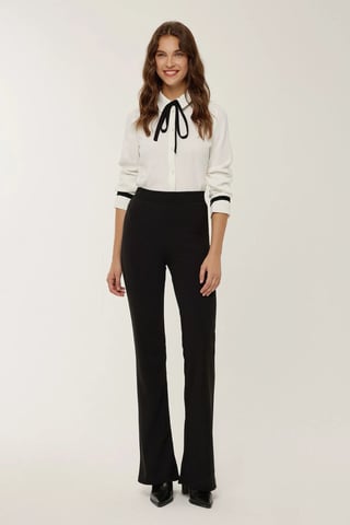 Hoge Taille Flared Broek