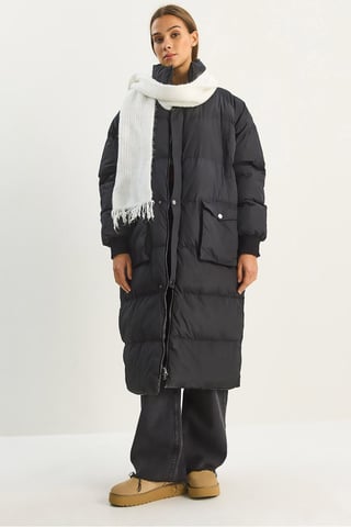Oversize Long Puffer Coat