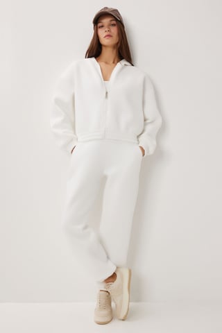 Hooded Long Sleeve Two-Piece Coord Set