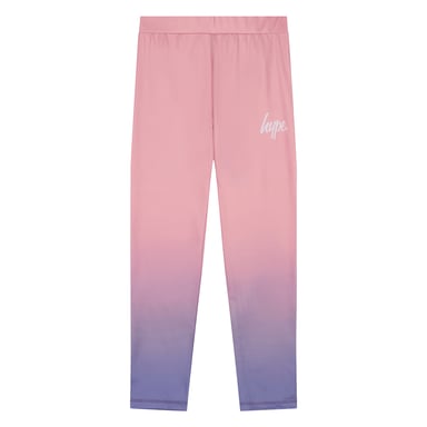 Meisjes Leggings Kinderen Roze Pastel Vervaag Stretch Casual Zachte Pasvorm Broek