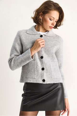 Knit Cardigan with Pockets