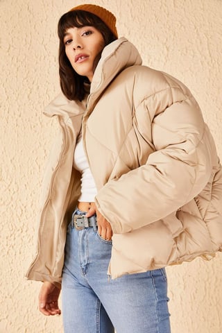 Oversized Puffer Jas