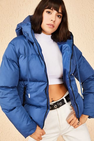 Hooded Puffer Coat