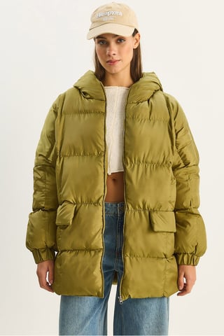Hooded Oversized Thick Puffer Jacket