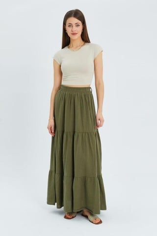 Maxi Cotton Skirt