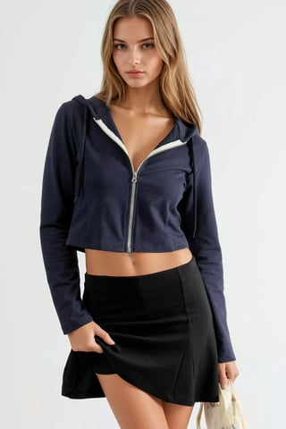 Pleated Mini Skorts