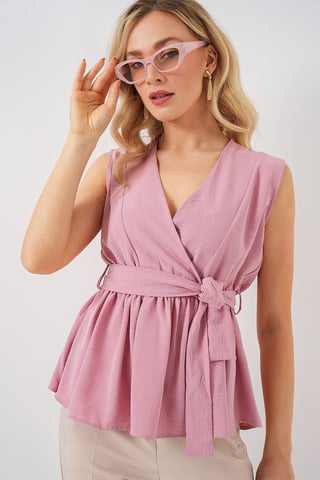 V-ringad Slips Knut Blus