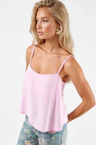 Square Neck Crop Top