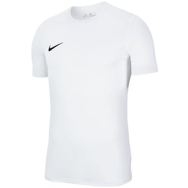 Nike Mens Dry Park VII Short-Sleeved Jersey (White/Black)