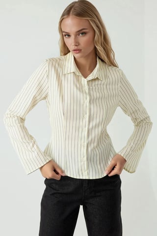 Slim Fit Striped Shirt