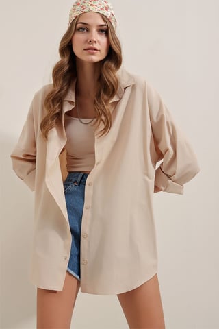 Oversized Poplin 2-Pack Shirt