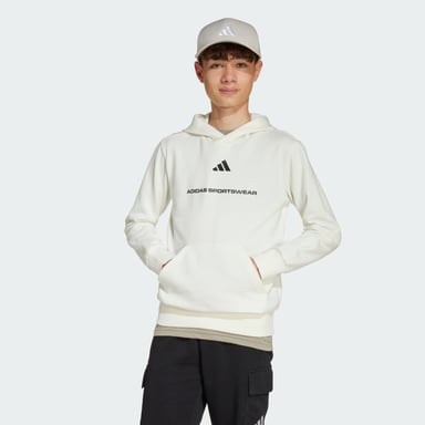 adidas Slogan Fleece Hoodie