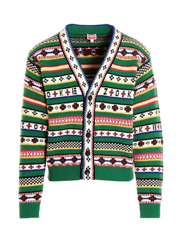 Fairisle Jacquard Cardigan
