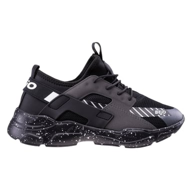 Bejo Childrens/Kids Slikter Trainers (Black/Grey/White)