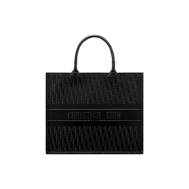 Dior Oblique Leather Tote Bag