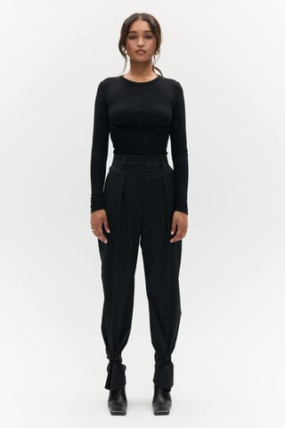 BENU Black twisted blouse