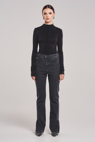 BENU Cupro turtleneck blouse