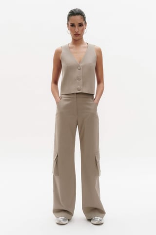 BENU Women's Elegant Taupe Pants