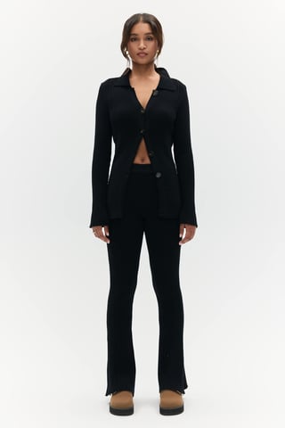BENU Women's Black Knit Pants